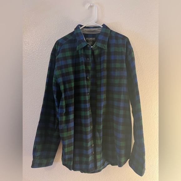 Men’s Eddie Bauer Flannel XL - Picture 1 of 3